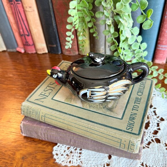 Vintage Redware Chicken Creamer - Picture 7 of 16